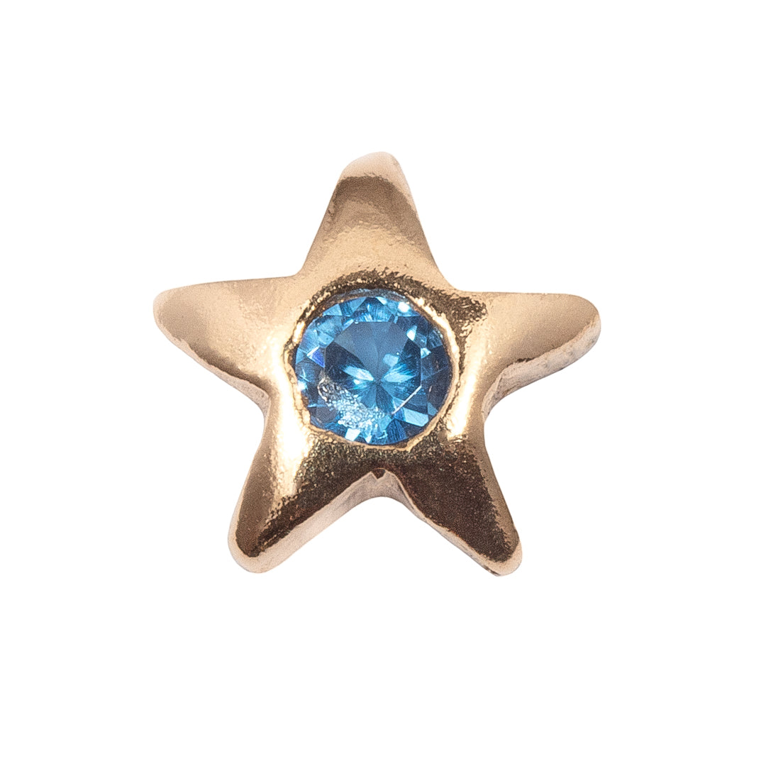 Sapphire Star Tooth Gem