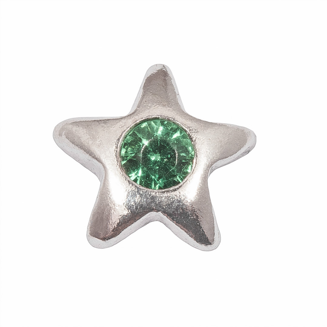 Emerald Star Tooth Gem