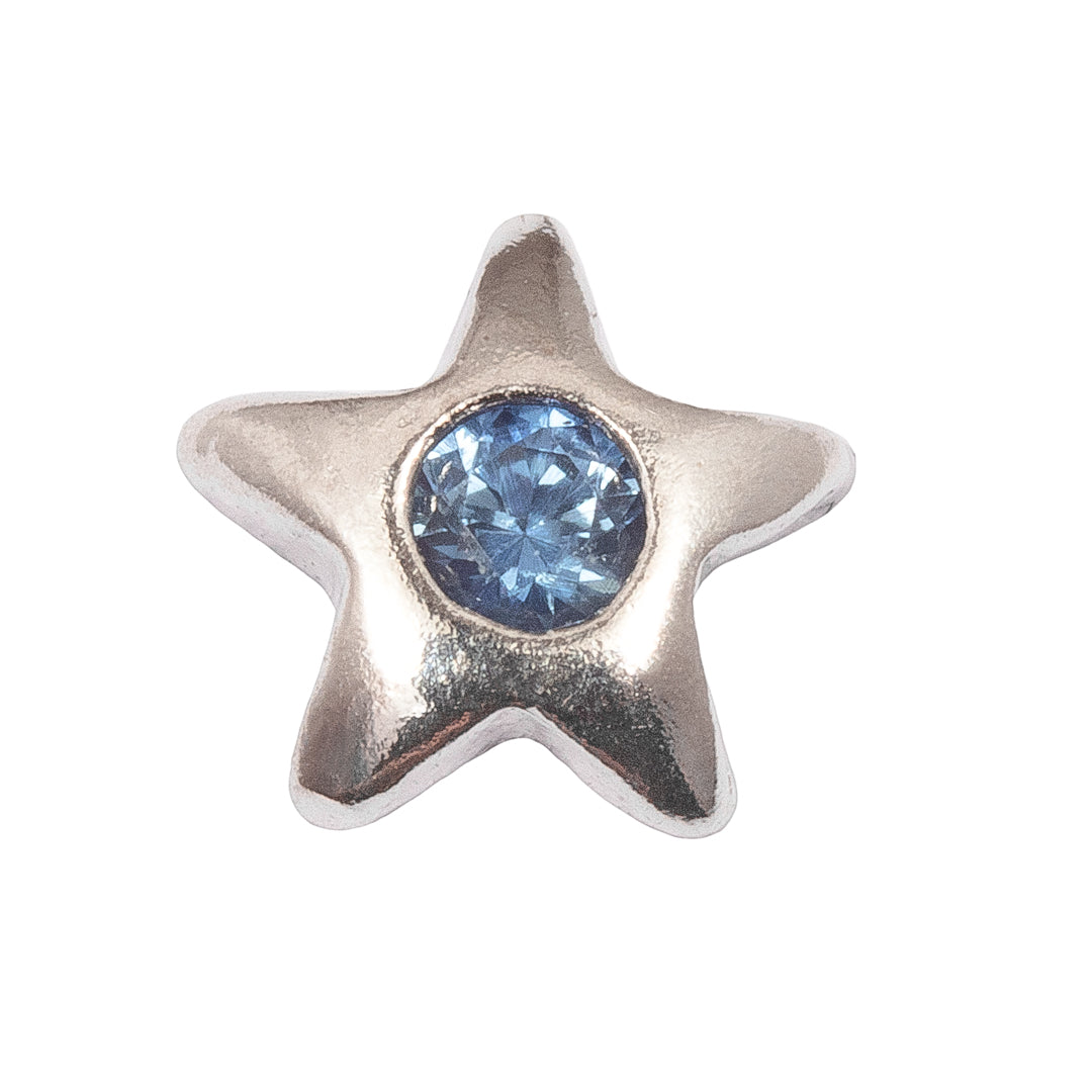 Sapphire Star Tooth Gem